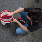 Chemical Guys Cyclone Dirt Trap Car Wash Bucket Insert, Red