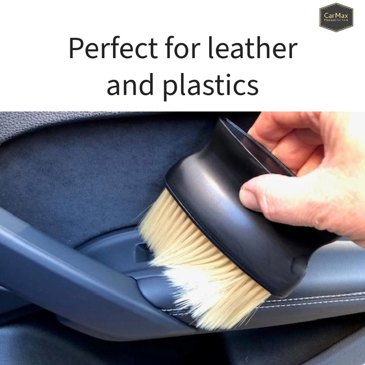 CarMax Car Interior Detailing Brush, for dusting and cleaning - long bristles to access all awkward areas - an essential part of your cleaning kit bag