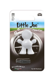 Little Joe Set of 3 Air Freshener Up to Zi 45 Days Fresh Air in Car, Truck, Office, Home, Wardrobe etc. (White/New Car)