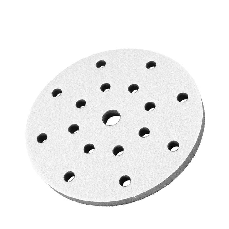 6In Interface Sanding Pad Interface Pad 3M Sponge 150Mm Diameter Soft Buffer Sponge Interface Cushion Pad For Sanding Pads (6 inches 17 holes)