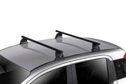 Summit SUP-070 Premium Multi Fit Roof Bars, Black Steel, Set of 2