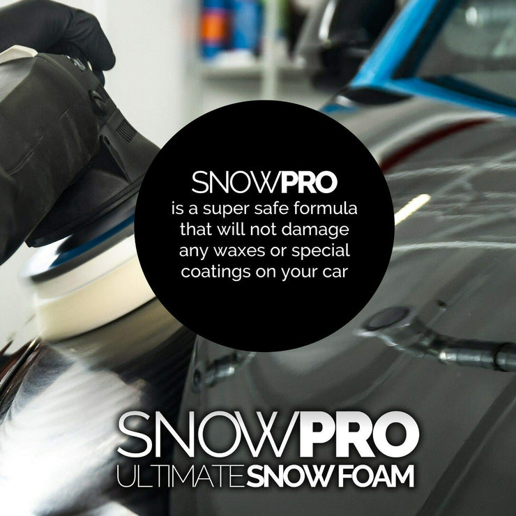 SnowPro Snow Foam Shampoo Car Wash Soap 5L pH Neutral Vehicle Cleaning Detailing Pre Wash Orange Fragrance