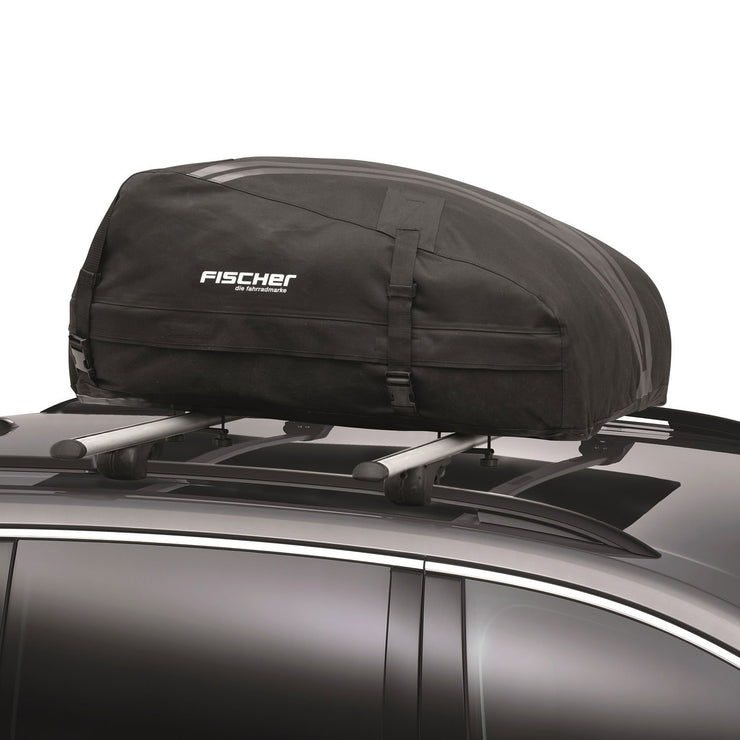 Fischer 126000 foldable, highly stable, water-resistant roof box 270 litres, with storage bag