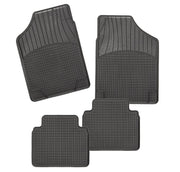 CarFashion All-Weather B2 Car Floor Mat Set in Black, 4-Piece without Accent Mat Holder, Year of Manufacture 11/1994-12/1999