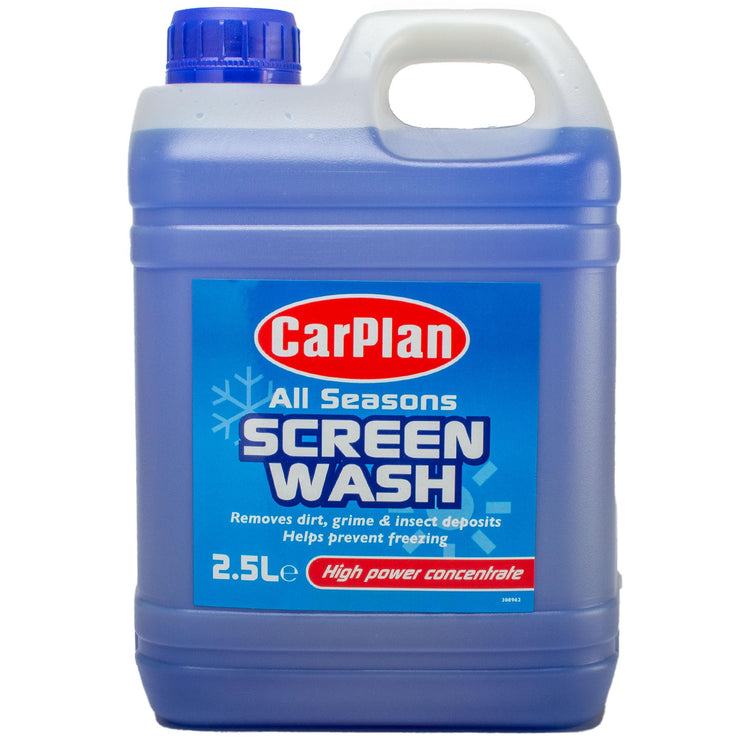 CarPlan SWA025 All Seasons Screen wash High Power Concentrate 2.5L x 6