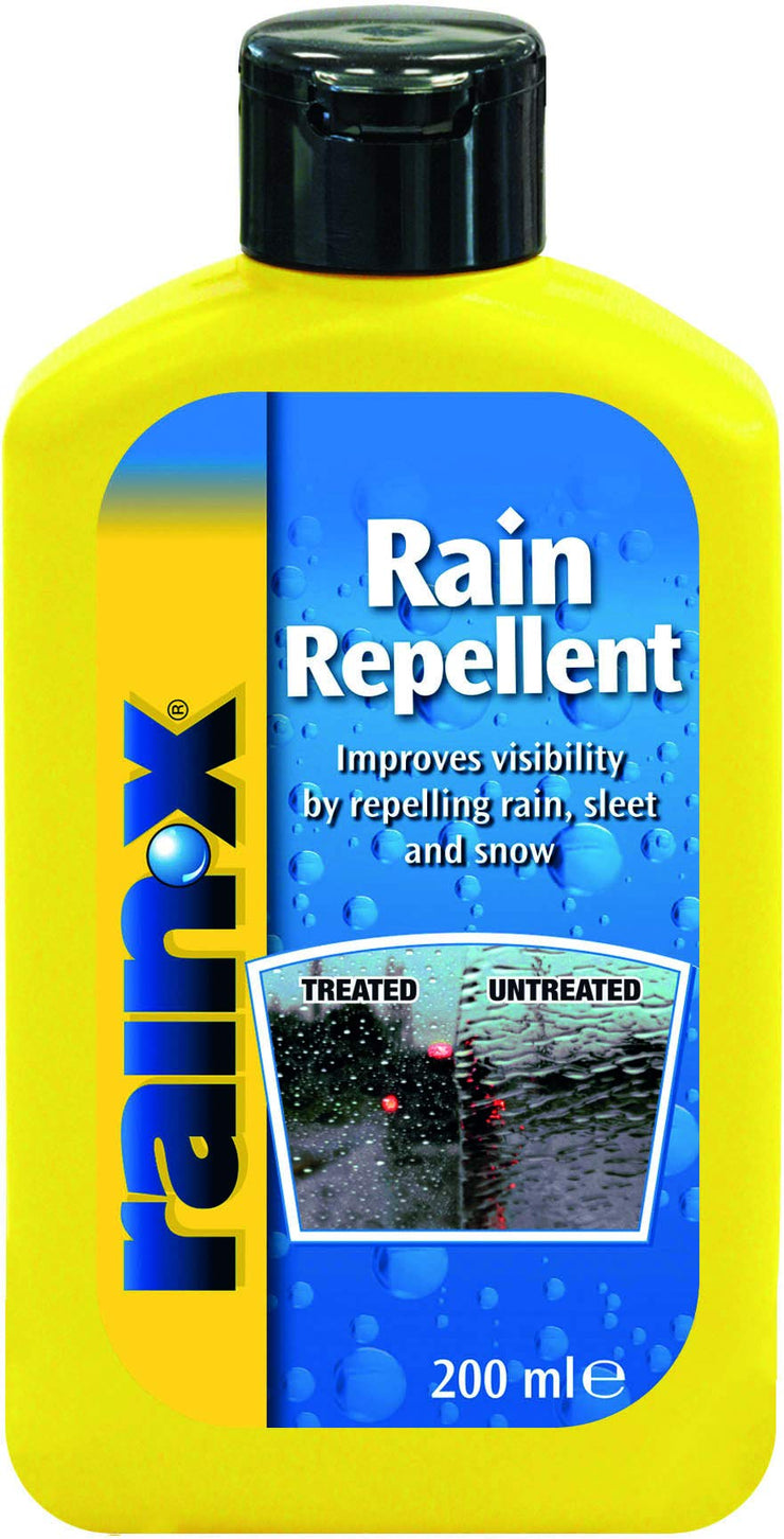 Rain-X Rain/Water Repellent Glass Treatment, 200ml, 80199200, Yellow