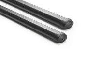 Summit SUP-070 Premium Multi Fit Roof Bars, Black Steel, Set of 2