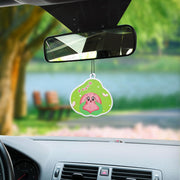 LASENTEUR Car Air Fresheners 6Pcs, Scented Cards for Car, Fruit Theme Design with Hanging Rope for Drawers, Closets, Wardrobe, Valentine's Day