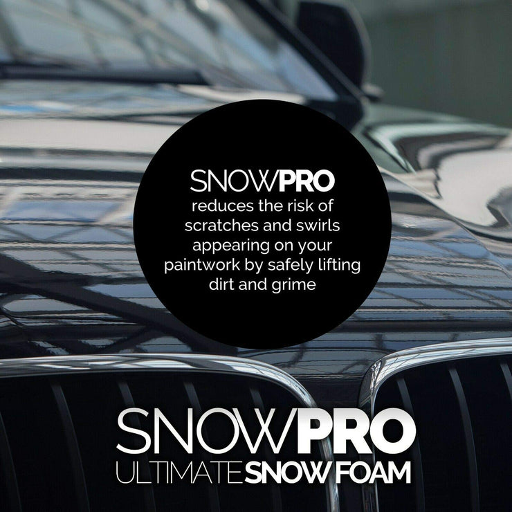 SnowPro Snow Foam Shampoo Car Wash Soap 5L pH Neutral Vehicle Cleaning Detailing Pre Wash Orange Fragrance