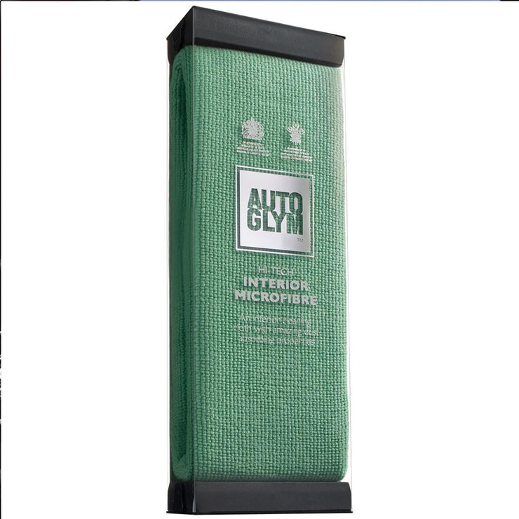 Autoglym Hi-Tech Interior Microfibre Towel For Interior Car Cleaning, 40x40cm