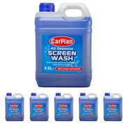 CarPlan SWA025 All Seasons Screen wash High Power Concentrate 2.5L x 6