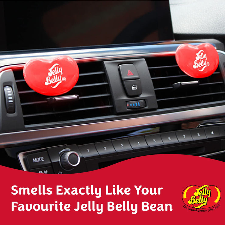 Jelly Belly 15710A 3D Gel Mini Vent Air Freshener Duo Pack-Very Cherry