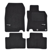 Logo Tailored Black floor Car Mats for Qashqai J11 2014-2021 4pcs