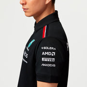 Mercedes AMG Petronas Formula One Team - 2023 Team Polo - Black - Men - Size: XL