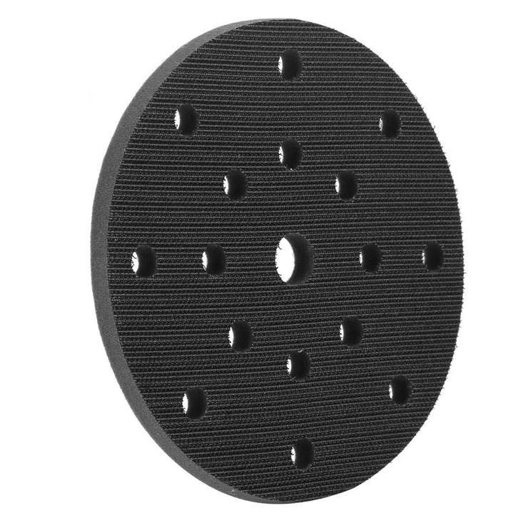 6In Interface Sanding Pad Interface Pad 3M Sponge 150Mm Diameter Soft Buffer Sponge Interface Cushion Pad For Sanding Pads (6 inches 17 holes)