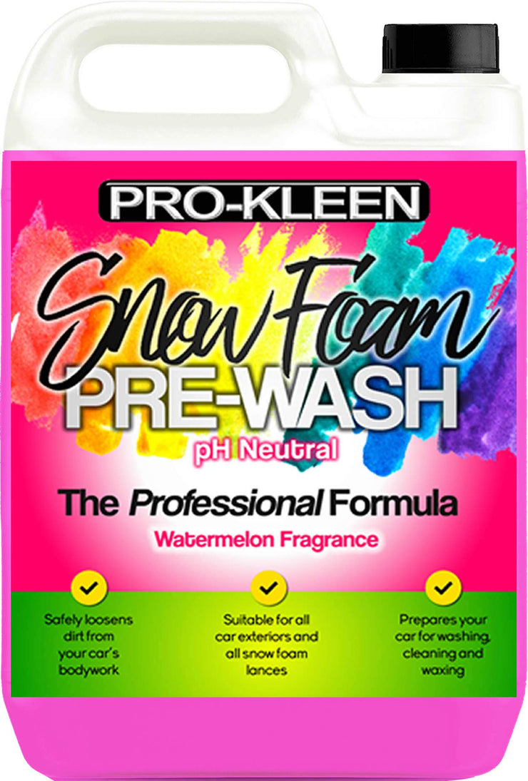 Pro-Kleen pH Neutral Snow Foam Pre-Wash 5L (Watermelon)