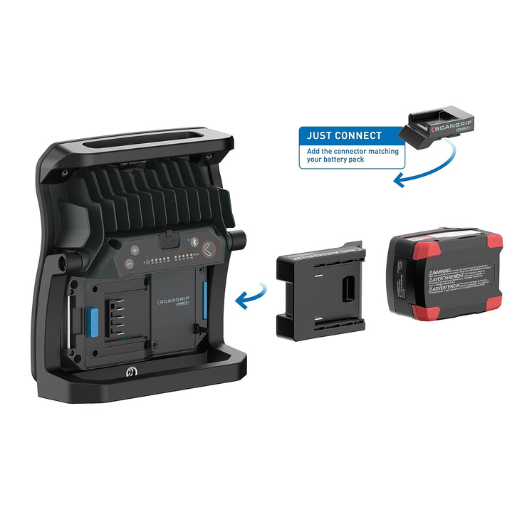 Conectores Scangrip for Batteries of 18 V Flex