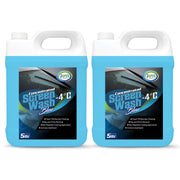 Jovs Screenwash 2x 5 Litre - Screen Wash for Cars, Windscreen - Concentrate & Effective to -4°C - Car Screen Washer Fluid & Windscreen Cleaner.