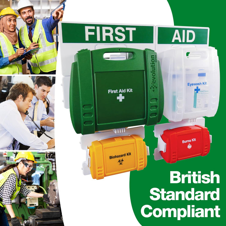 Safety First Aid Group Evolution Complete First Aid Point BS 8599 Compliant, Large