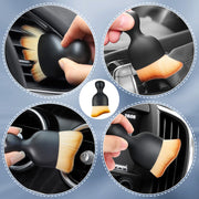 Car Detailing Brushes 3PCS Car Interior Cleaning Soft Brush Car Cleaning Brush with Soft Bristles No Scratch Auto Interior Dust Brush for Cleaning Dashboard,Air Outlet Gap,Wheels,Air Vent,Engine