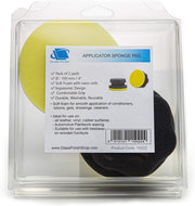 GLASS POLISH 15022 Soft Applicator Sponge Pad, Multi-purpose Soft Foam Pad | Ø 100 mm | Pack of 2