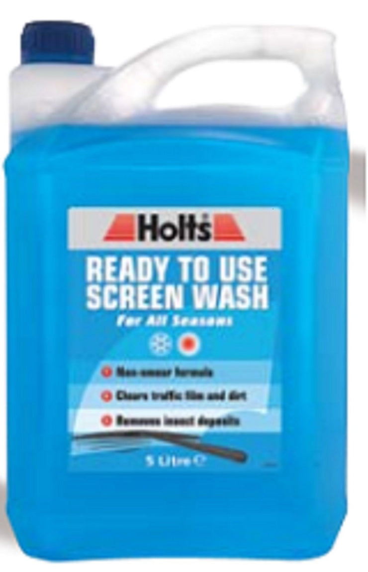 Holts LOYSA5DRTU2 Screenwash Ready-to-Use, 5 Liter