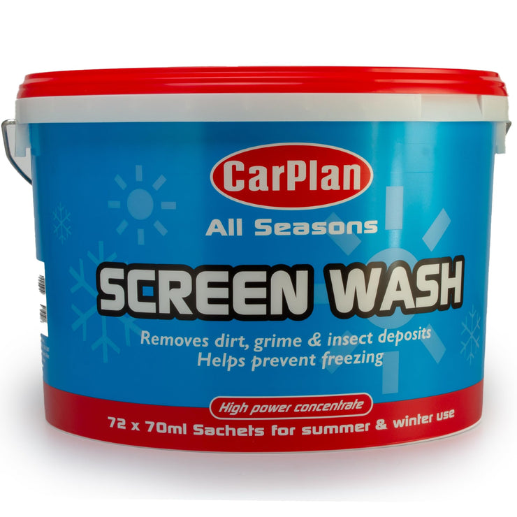 CarPlan SCL072 Screenwash Sachet Bucket of 72