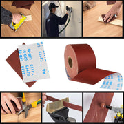 Abrasive Sanding Roll 5 metres x 100mm Sandpaper Roll Polishing Tools 100 Grit