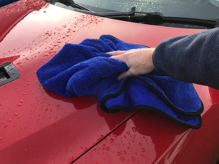 Topteck Signature Car Care - Extra Large Microfibre Drying Towel (90cmx70cm) - Super Absorbent Car Drying Cloth - Car Cleaning Accessories