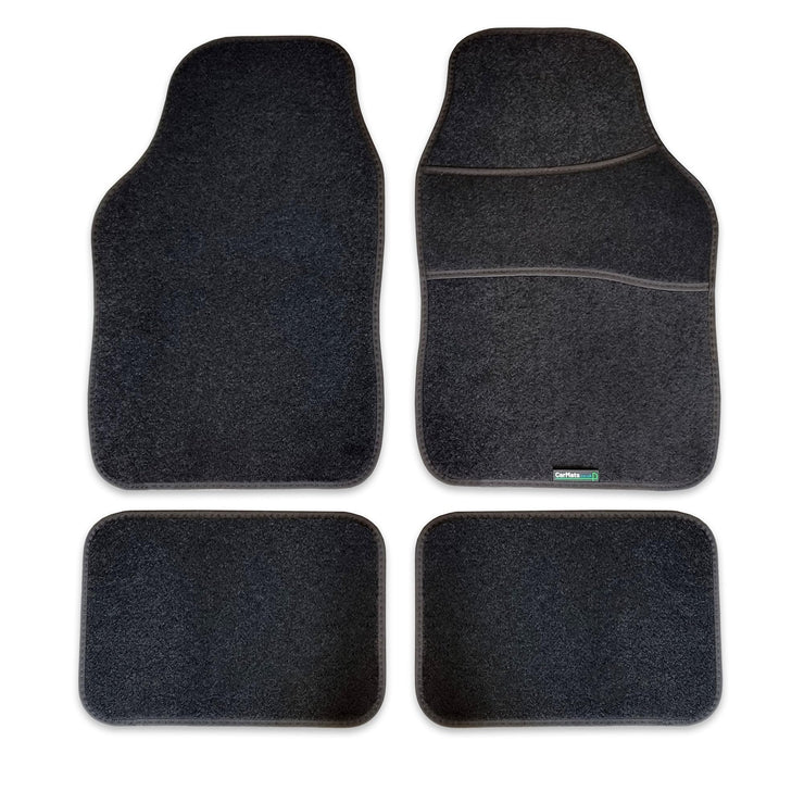 CarMats.co.uk Universal Car Mats - Black Carpet Right Hand Drive Car Floor Mats