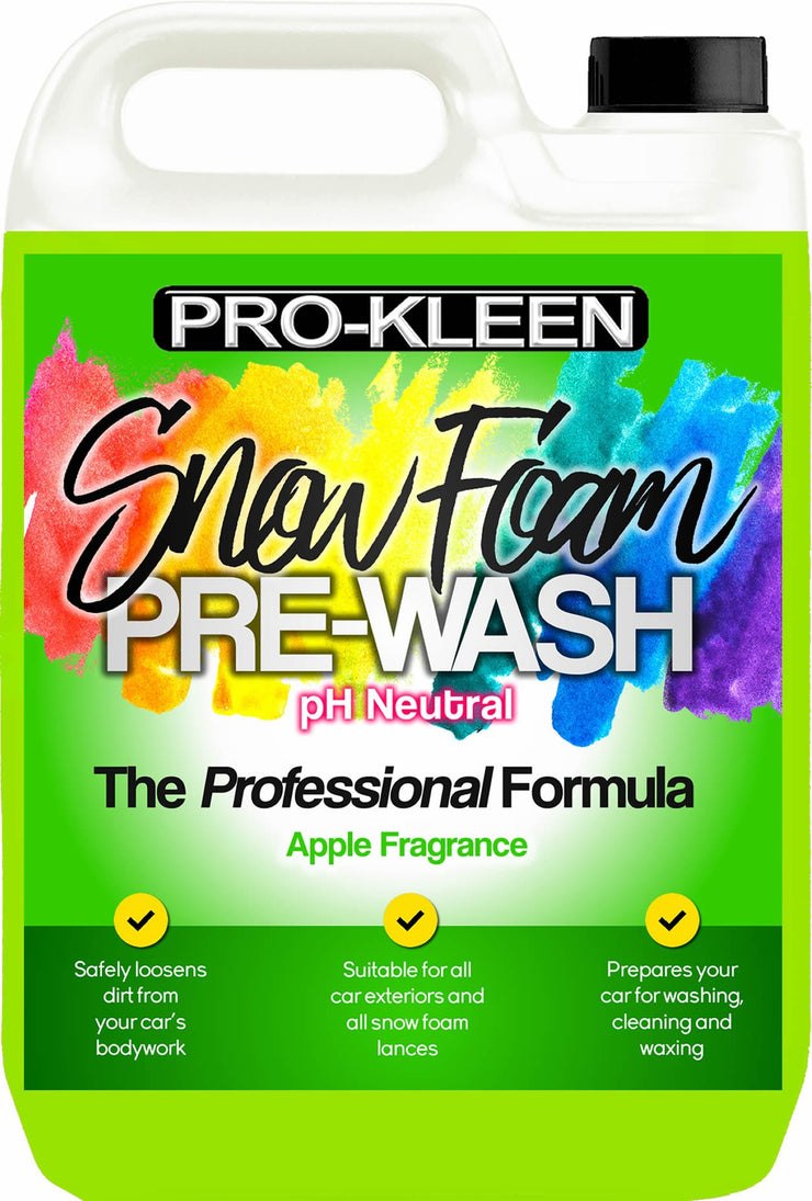 Pro-Kleen pH Neutral Snow Foam Pre-Wash 5L (Apple)