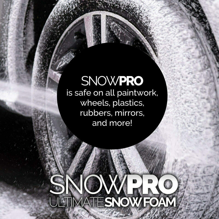 SnowPro Snow Foam Shampoo Car Wash Soap 5L pH Neutral Vehicle Cleaning Detailing Pre Wash Orange Fragrance