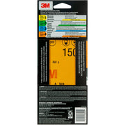 3M Wetordry Sandpaper, 03002, 1500 grit, 3 2/3 in x 9 in, 5 Sheets Per Pack