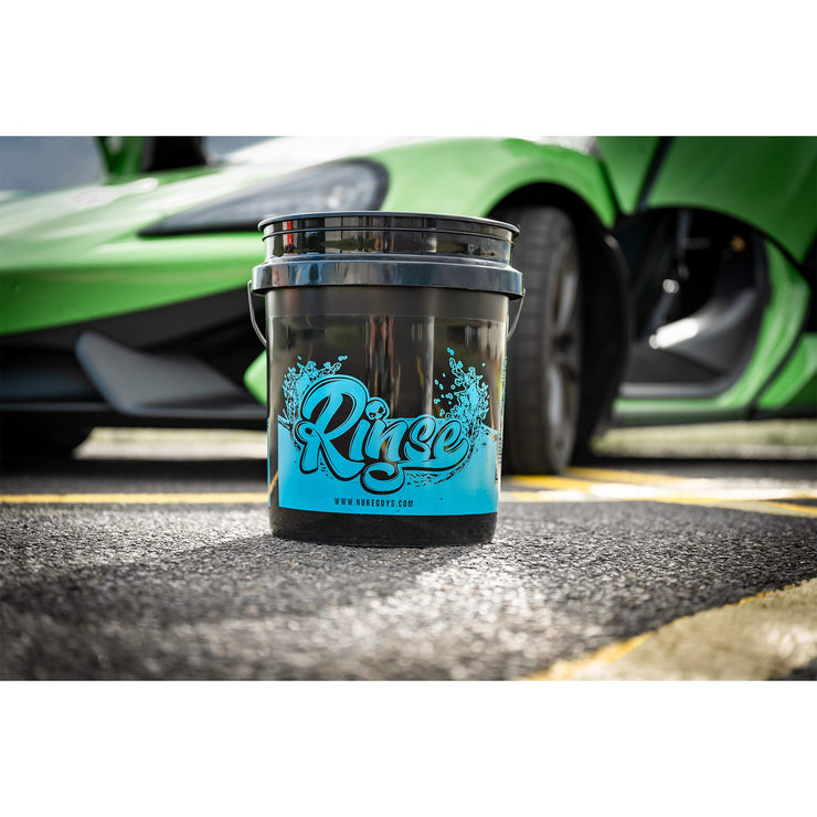 Nuke Guys washing bucket for the 3 bucket of washing method, gentle vehicle care bucket for car shampoo rinsing out rims, for gentle hand washing, protects the paint.