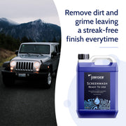 Jennychem Ready Mixed Screenwash Windscreen Fluid 4x5L. All Seasons with -6°C Antifreeze Windscreen Wash Protection. Screenwash Ready To Use Car Windscreen Wash with Streak Free Finish