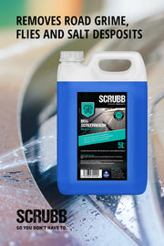 SCRUBB M14 Screenwash Ready to Use, Removes Road Grime, Flies and Salt Deposits, 5L