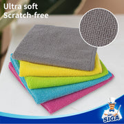 MR.SIGA Microfiber Cleaning Cloth, All-Purpose Cleaning Towels, Pack of 50, Size 11.8 x 11.8 in