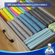 MR.SIGA Microfibre Cleaning Cloth, Pack of 12, Size: 15.7" x 15.7"