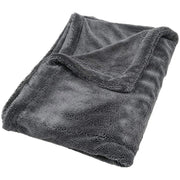 Detailers United - Hydro Hoover XL - Professional Grade Plush Microfibre Car Drying Towel 1400 GSM (50 x 80 cm ) Grey