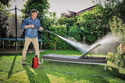 Einhell High-pressure cleaner TC-HP 90 (1200 W, max. 90 bar, output max. 372 l/h, carry-handle, water connection + integrated filter, complete with gun, hose, lance + nozzle)