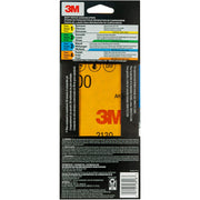 3M Wetordry Sandpaper, 03018, 400 Grit, 3 2/3 in x 9 in, 5 Sheets Per Pack