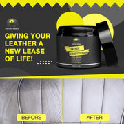 Leather Ranch Leather Conditioner - Leather Restoration Cream & Leather Colour Restorer - A Natural Leather Restorer for Sofas, Car Seats & More - Alternative to Leather Cleaner and Conditioner, 250ml