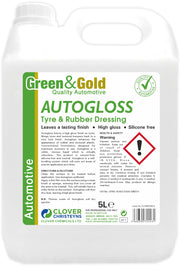 North Star Supplies Clover Autogloss Tyre & Rubber Dressing (602) 5 Ltr