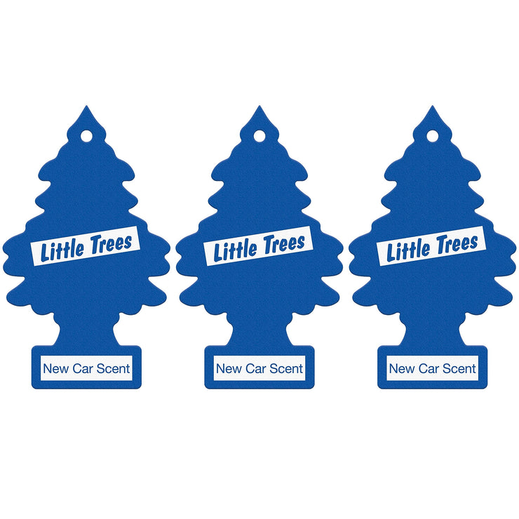 Little Trees Air Freshener Tree LTZ002 New Car Fragrance For Car Home Boat Caravan - Triple Pack