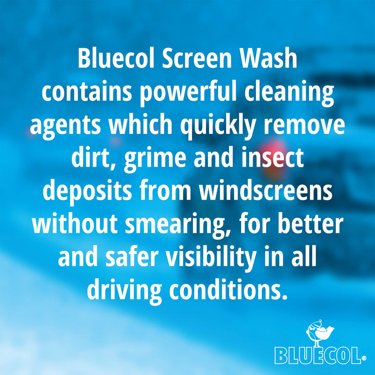 Bluecol Screenwash Concentrate Blue, 1 L