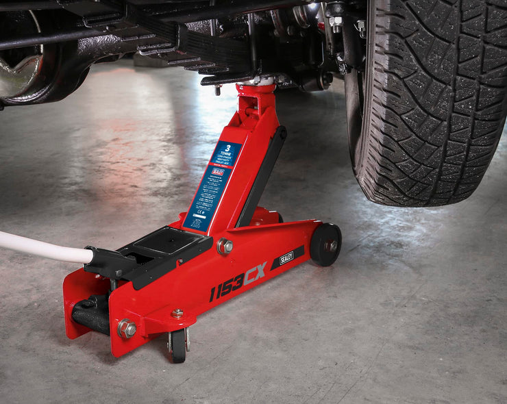 Sealey 1153Cx Trolley Jack 3Tonne Long Chassis Heavy-Duty