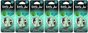 Little Joe LJTU-37 Car Air Freshener, Pastel Green, Thumbs Up, Set of 6