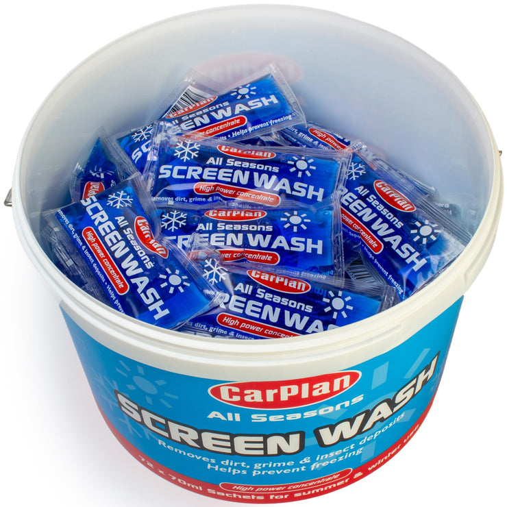 CarPlan SCL072 Screenwash Sachet Bucket of 72