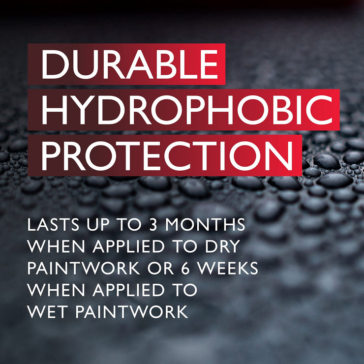 Autoglym Rapid Ceramic Spray Ultra Hydrophobic, 500ml - Tropical Scented Ceramic Coating Car Spray Wax For Superior Paintwork Protection