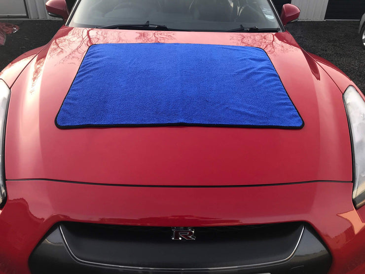 Topteck Signature Car Care - Extra Large Microfibre Drying Towel (90cmx70cm) - Super Absorbent Car Drying Cloth - Car Cleaning Accessories